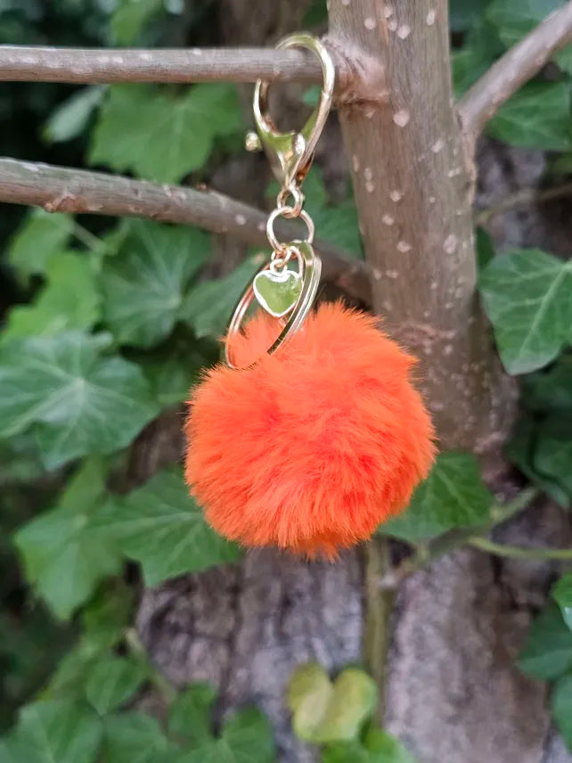 Orange 5cm Pom Pom