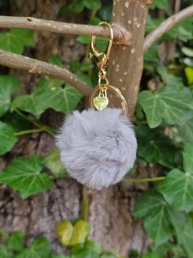 Light Grey 5cm Pom Pom