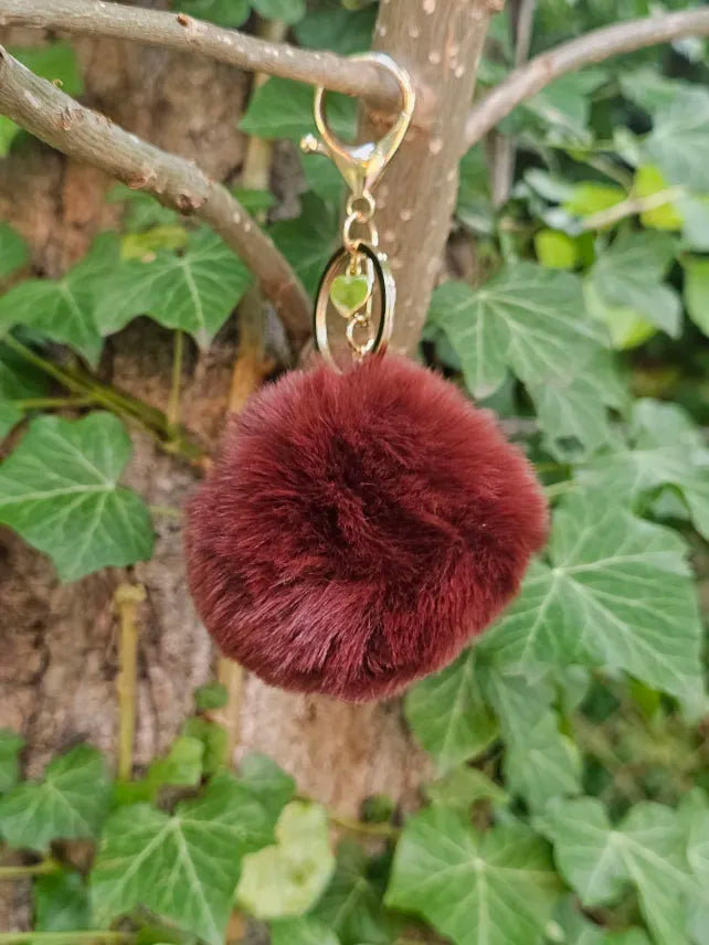Chocolate 8cm Pom Pom