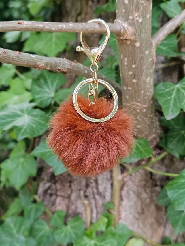 Coffee 5cm Pom Pom