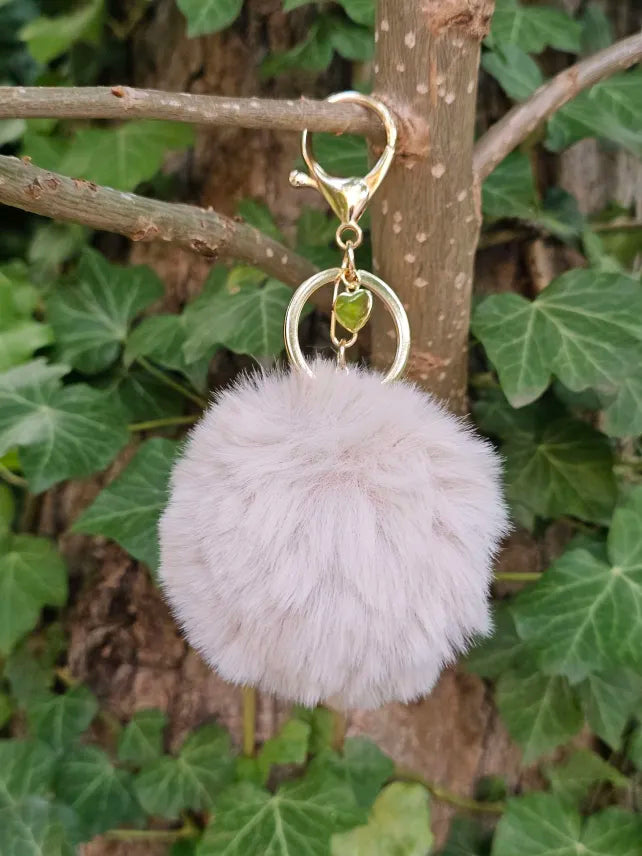 Natural 8cm Pom Pom