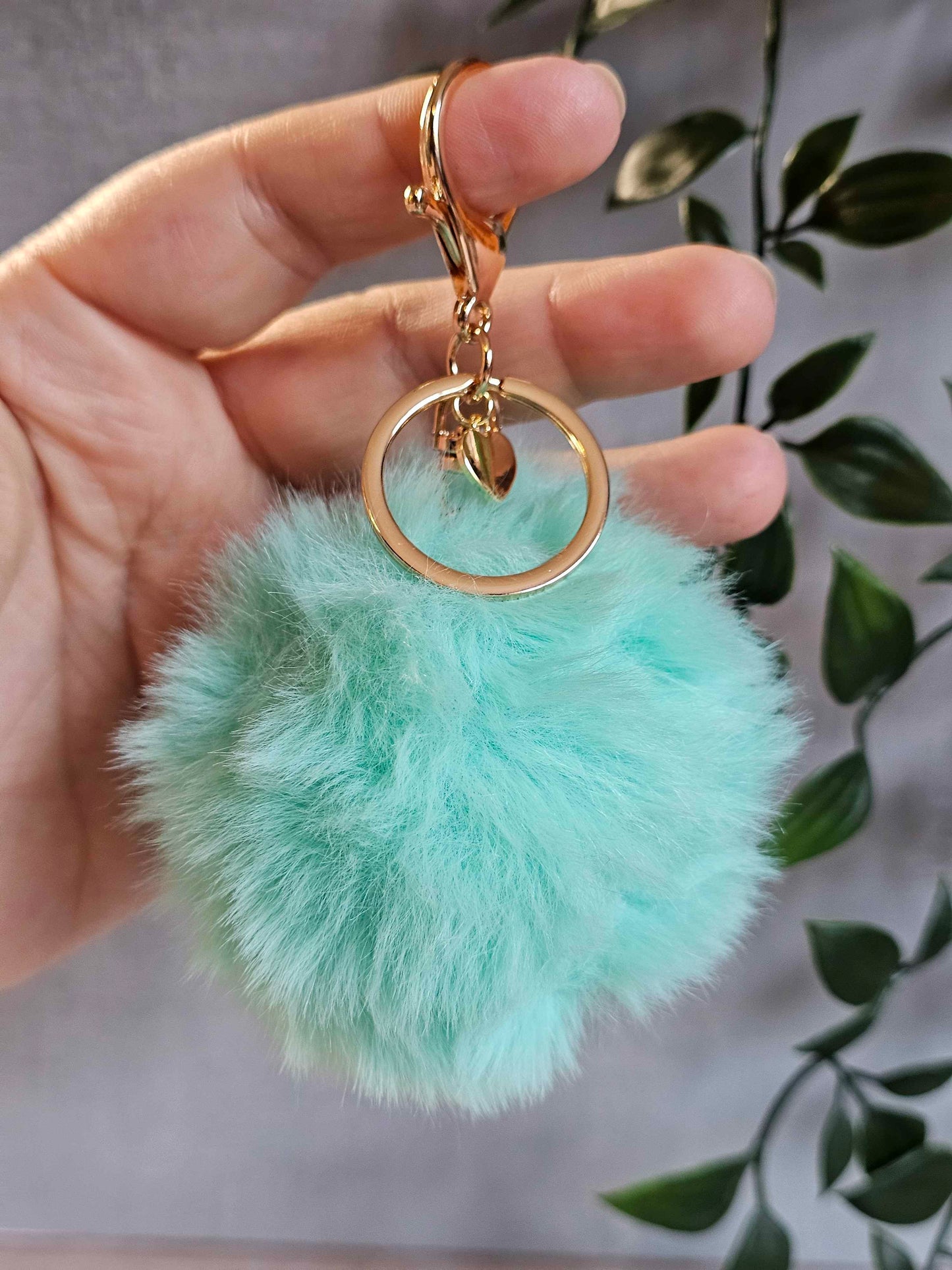 Mint 8cm Pom Pom
