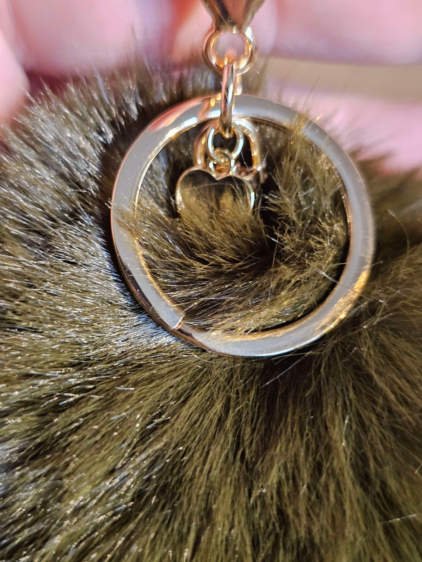 Olive Green 10cm Soft Pom