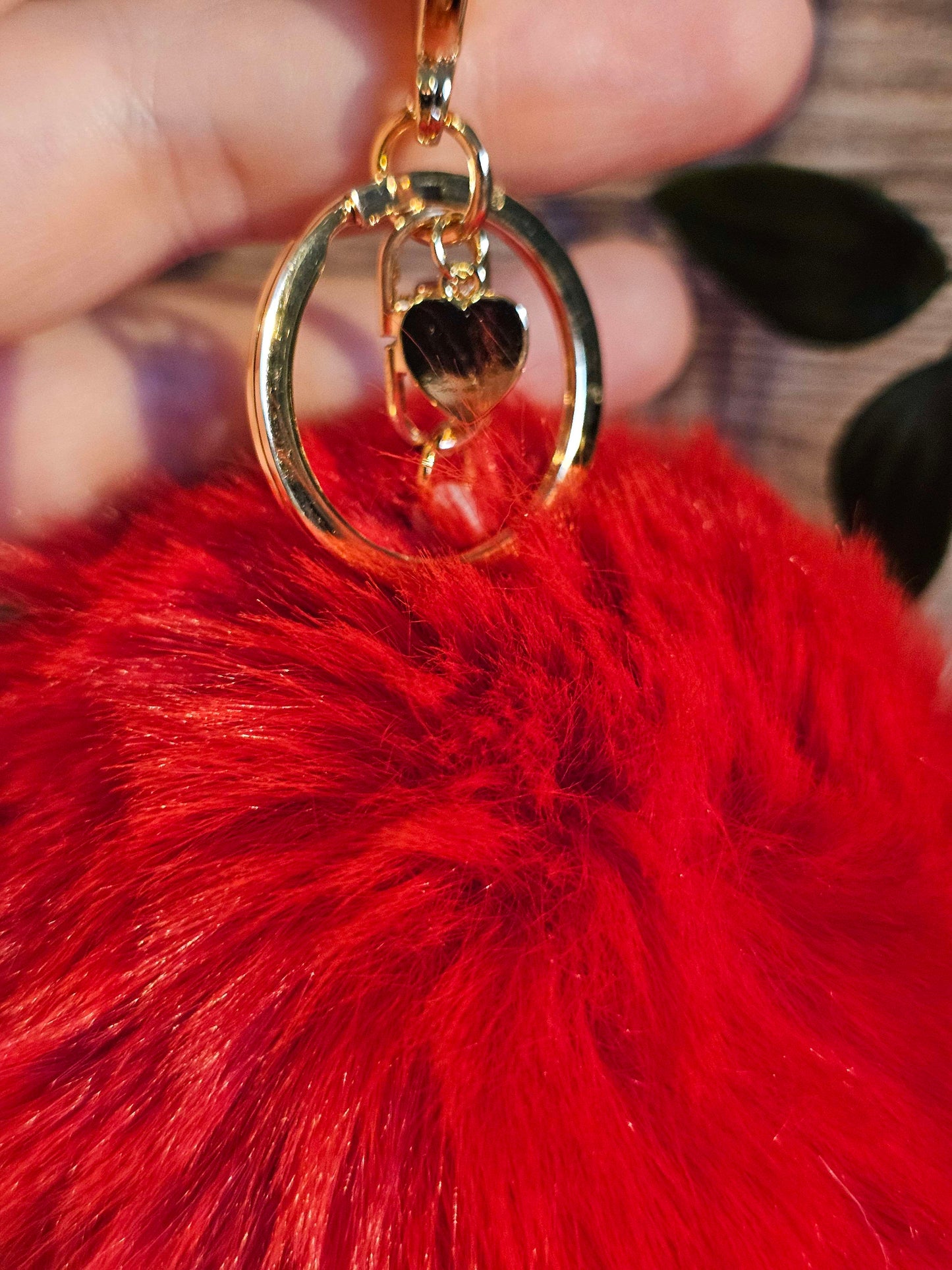 Red 10cm Soft Pom