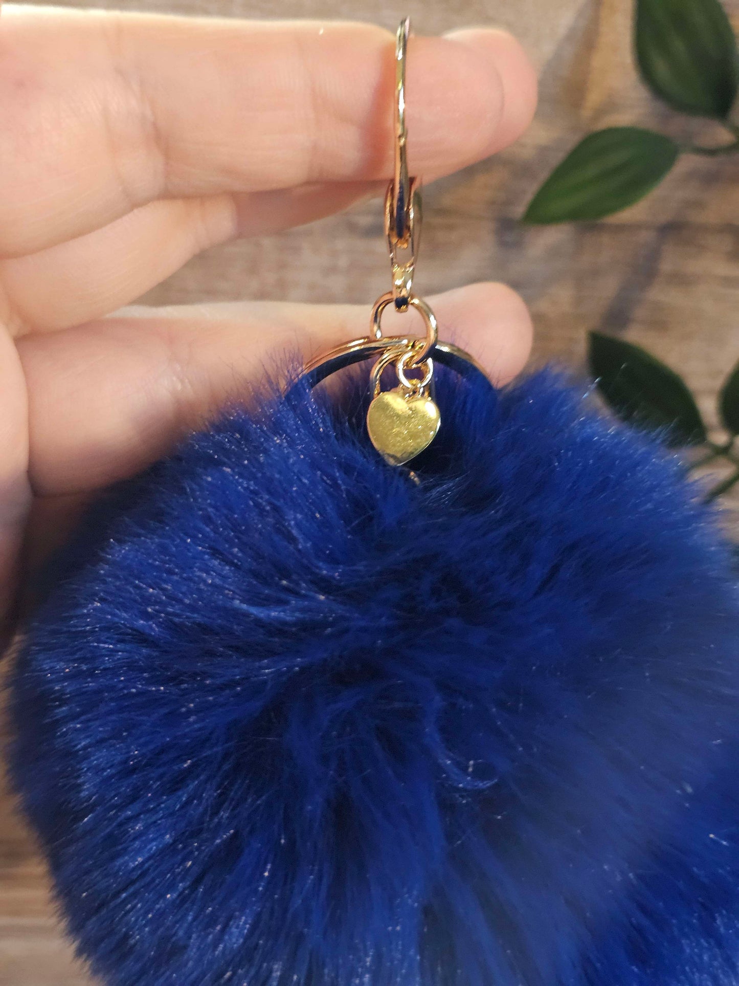 Royal Blue 10cm Soft Pom