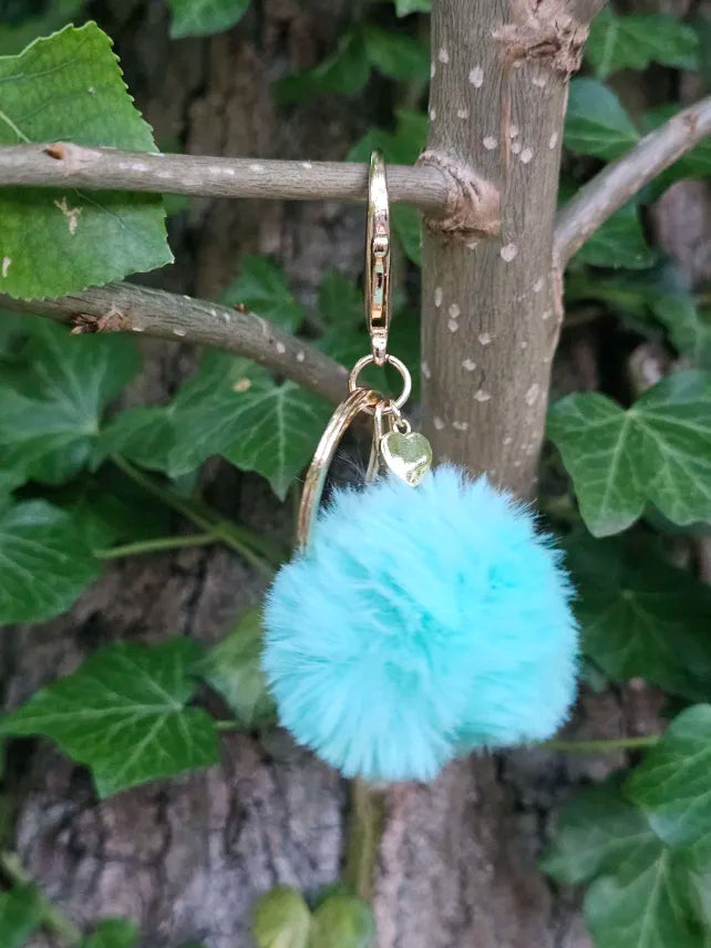 Vibrant Mint 5cm Pom Pom