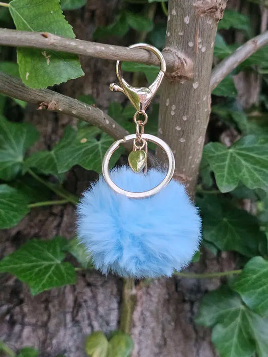 Light Blue 5cm Pom Pom