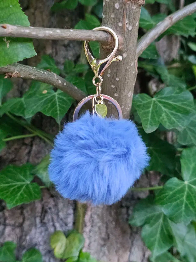 Jean Blue 5cm Pom Pom