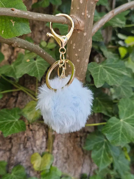 Pale Blue 5cm Pom Pom
