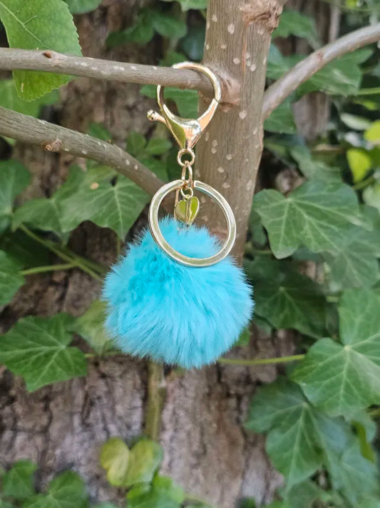 Sky Blue 5cm Pom Pom