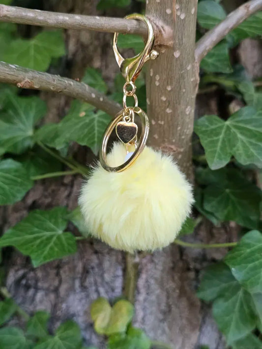 Yellow 5cm Pom Pom