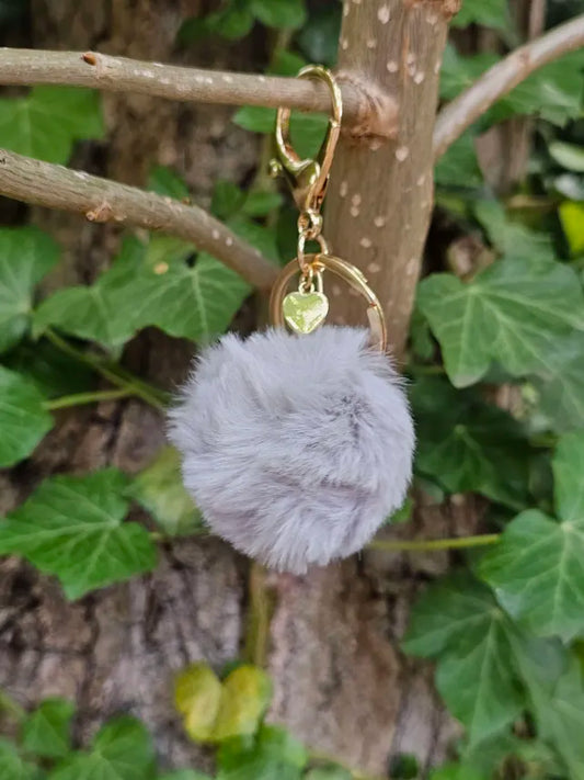 Light Grey 5cm Pom Pom
