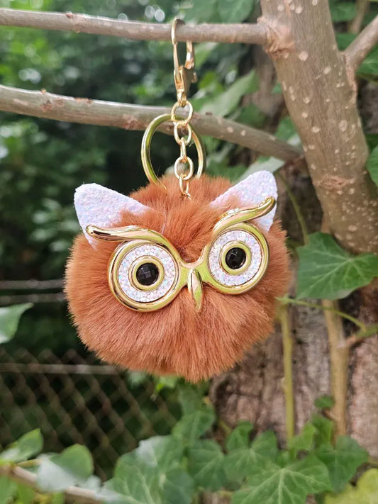 Brown Owl Pom