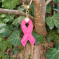 Bright Pink Breast Cancer Awareness Ribbon