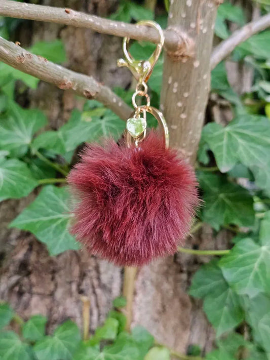 Chocolate 5cm Pom Pom