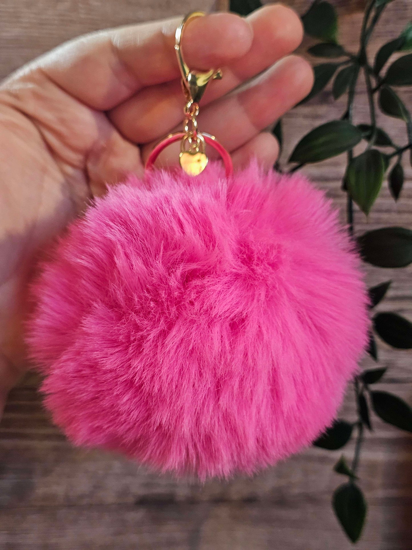 Hot Pink 10cm Soft Pom
