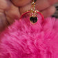 Hot Pink 10cm Soft Pom