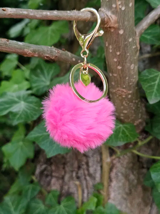 Hot Pink 5cm Pom Pom