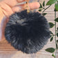 Black 10cm Soft Pom