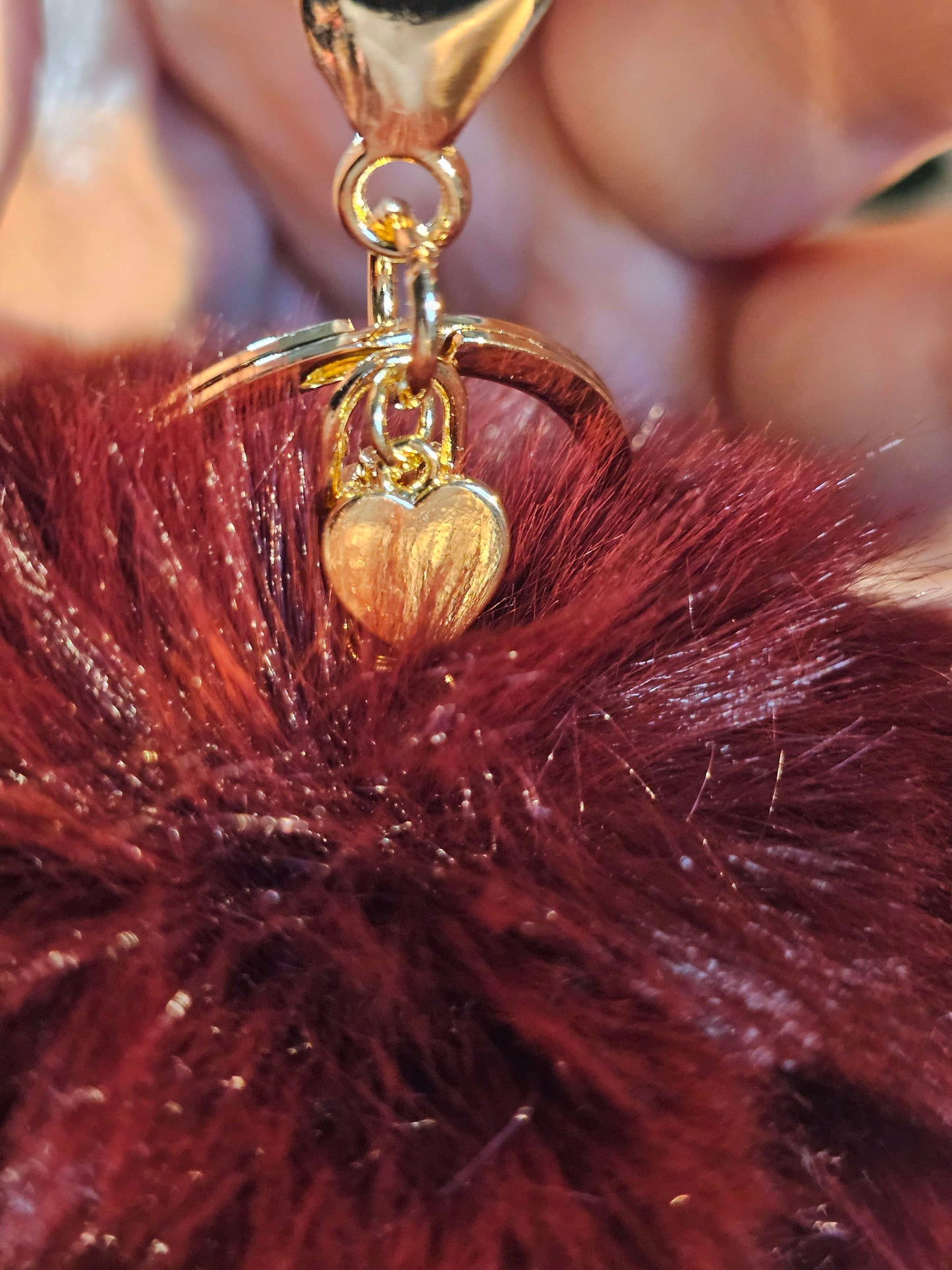 Burgundy 10cm Soft Pom