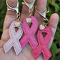 Bright Pink Breast Cancer Awareness Ribbon