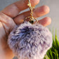 Frosted Purple 8cm Pom Pom