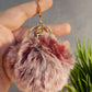 Frosted Wine 8cm Pom Pom