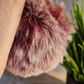 Frosted Wine 8cm Pom Pom
