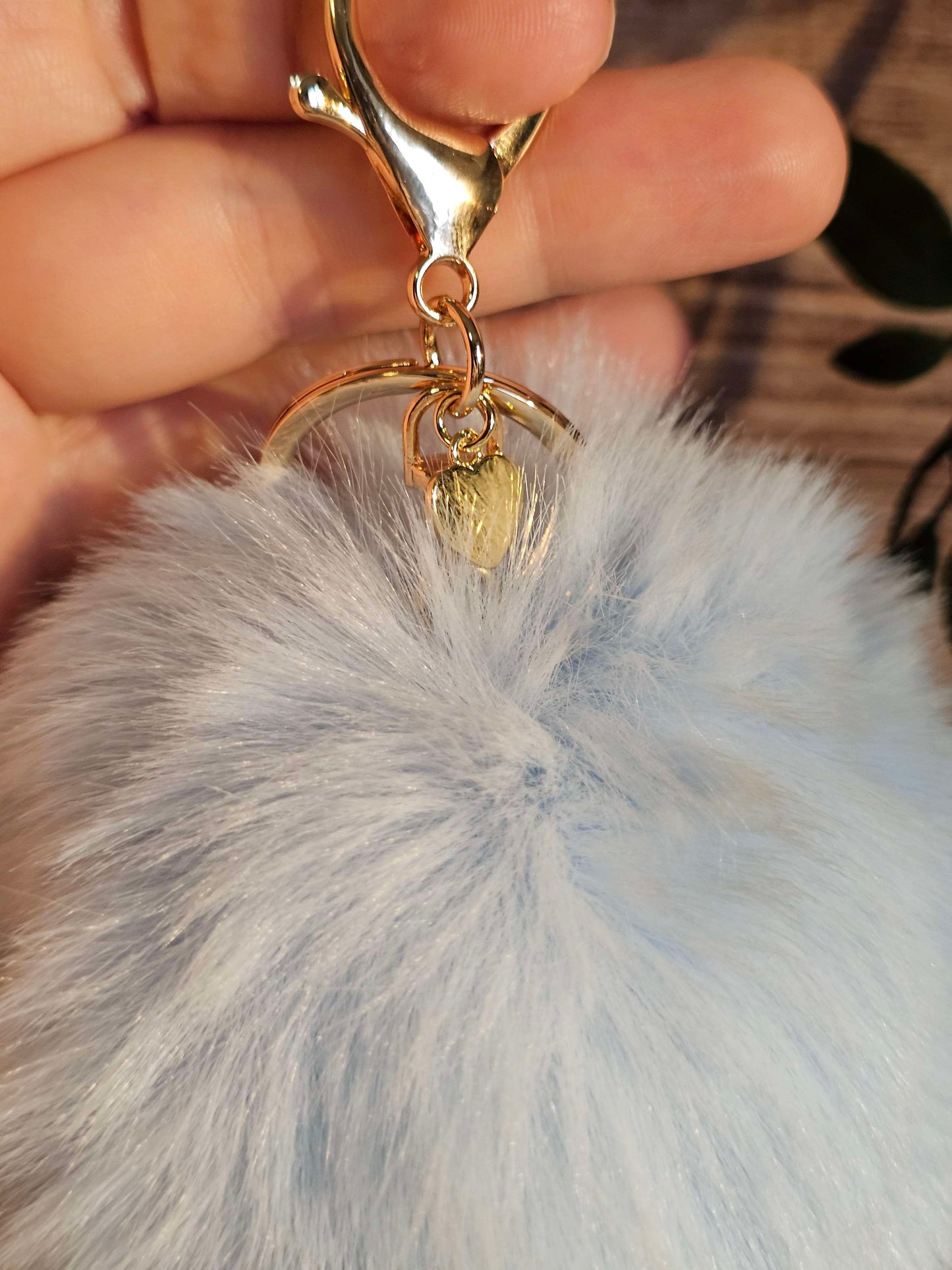 Light Blue 10cm Soft Pom