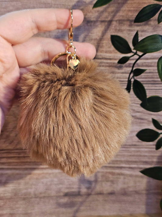 Light Brown 10cm Soft Pom