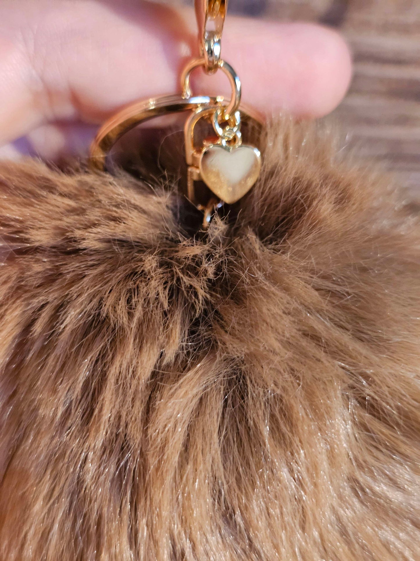 Light Brown 10cm Soft Pom