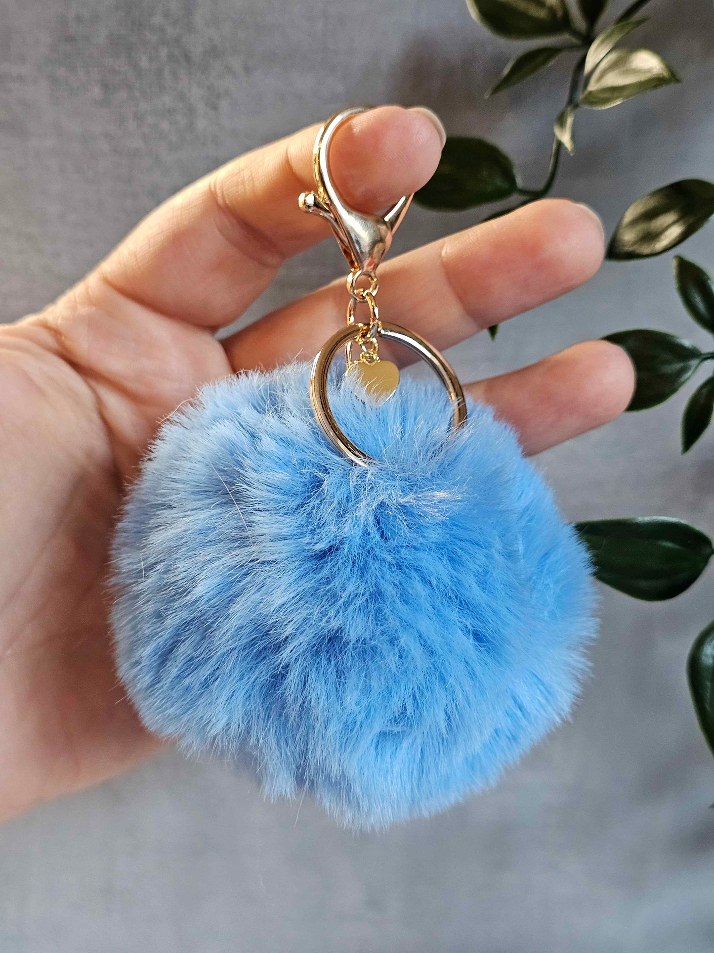 Medium Blue 8cm Pom Pom