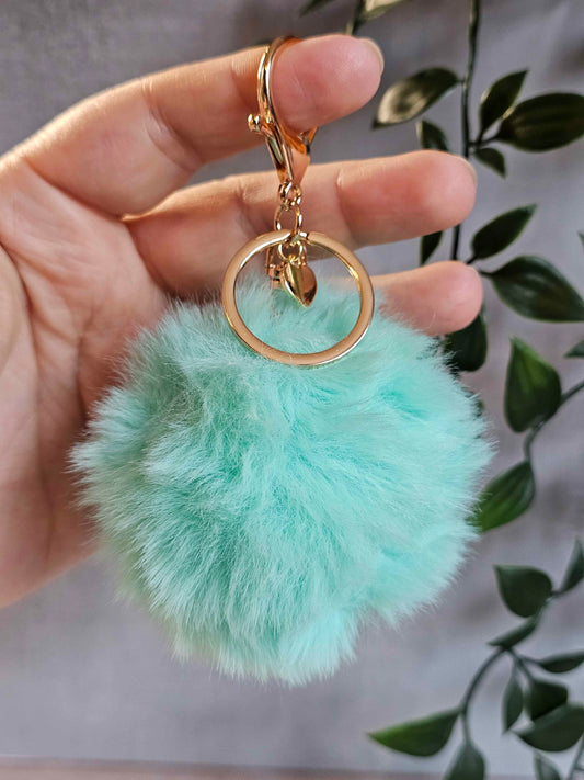 Mint 8cm Pom Pom