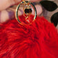 Red 10cm Soft Pom