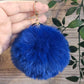 Royal Blue 10cm Soft Pom