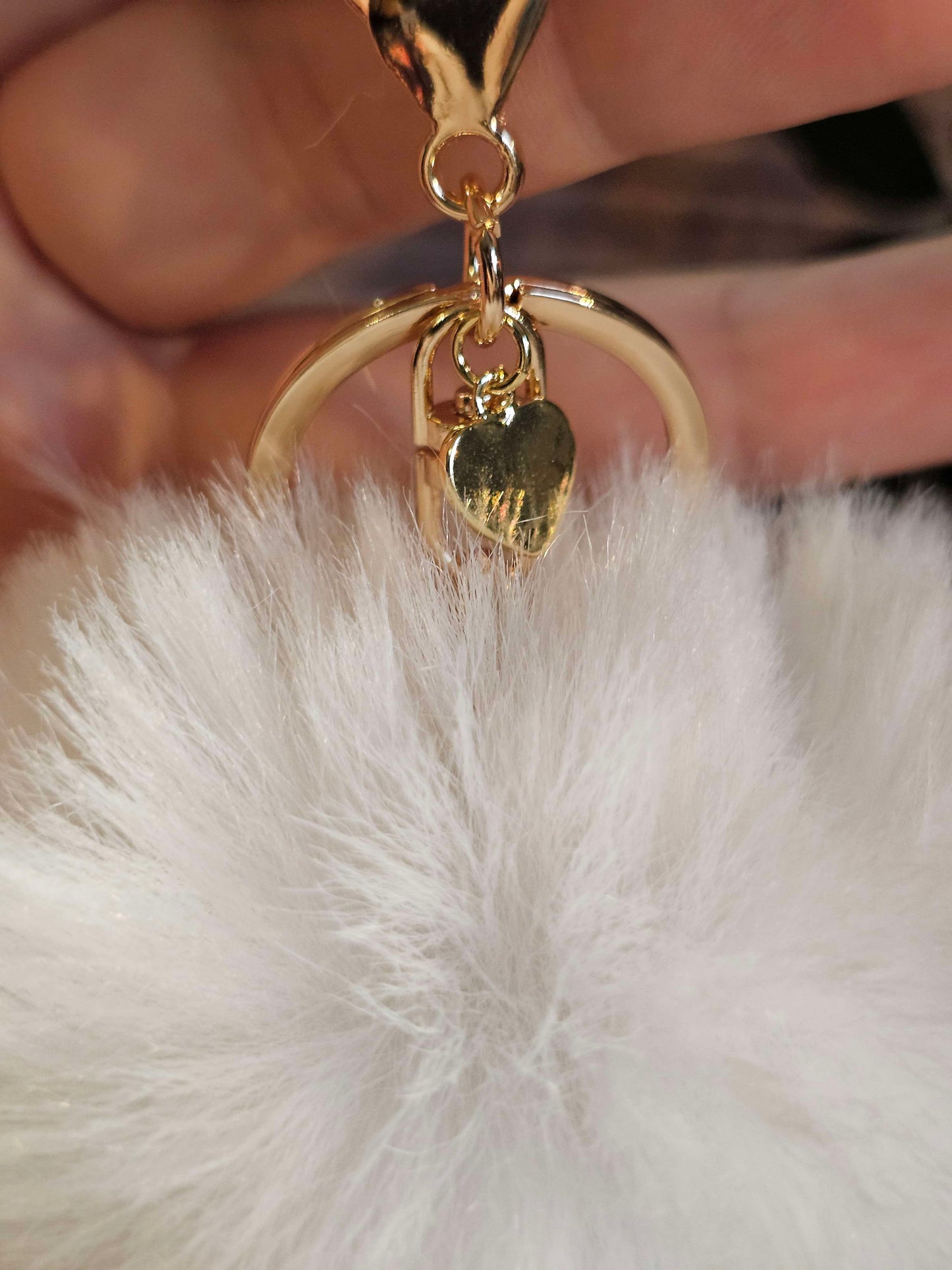 White 10cm Soft Pom